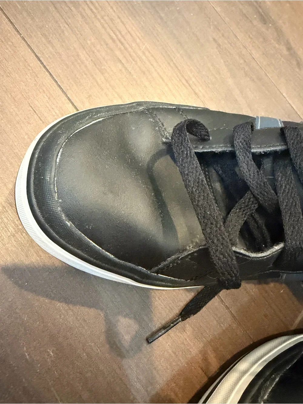 Adidas All Black David Beckham Hightop Men's 11 Shoe